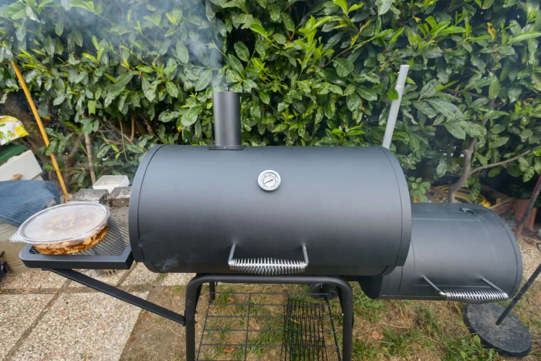 ribs on smoker